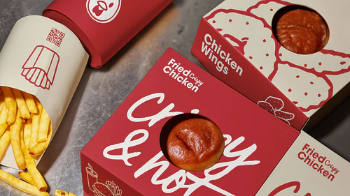 Fried Crispy Chicken Icons