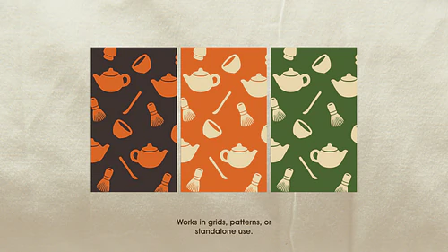 Tea, Coffee & Matcha Icons