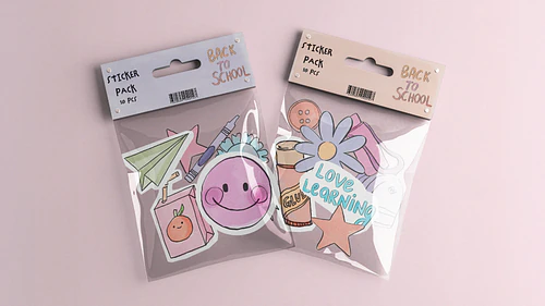 Back to School Illustration + Canva Templates