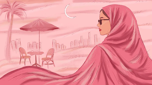 She Moves the City - Illustration Set