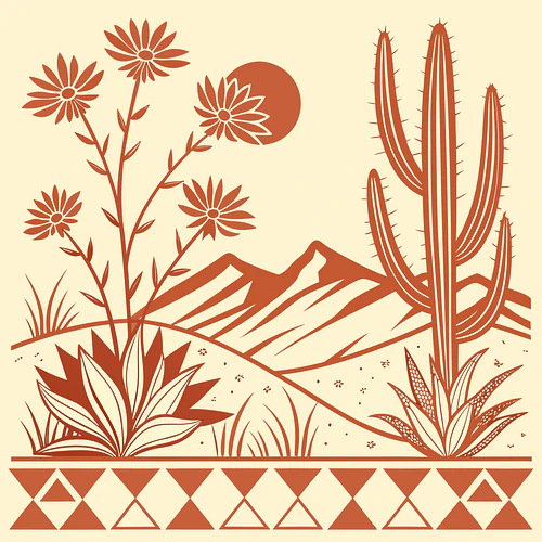 Boho Desert Landscape Bundle