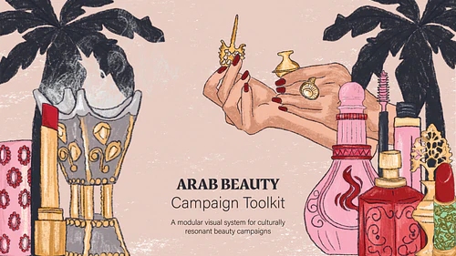 Arab Beauty - Illustration Set