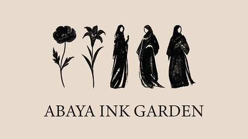Abaya Ink Garden 