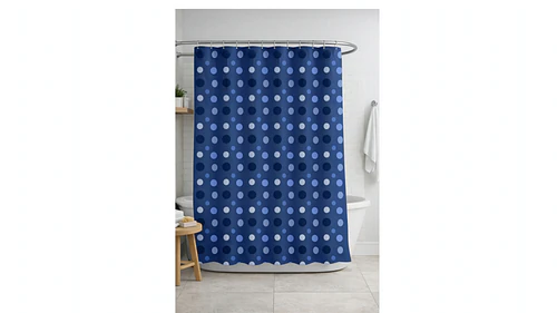 Blue Polka Dot Pattern