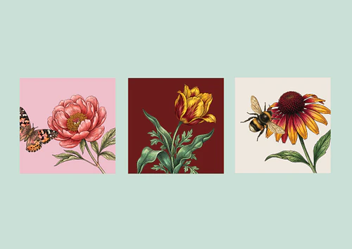 Vintage Bloom Clipart