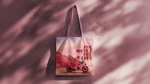 She Moves the City - Illustration Set