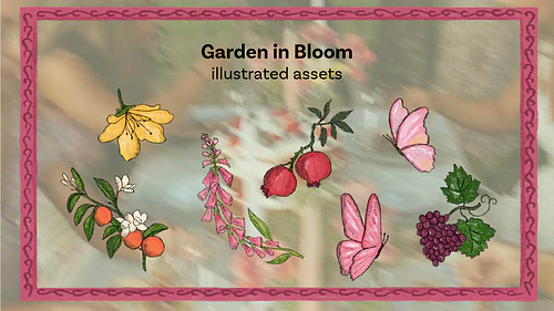 Floral Decorative Cards