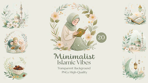 Minimalist Islamic Vibes
