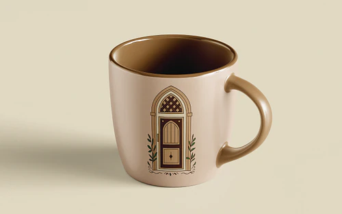 Saudi Home Rituals Illustration