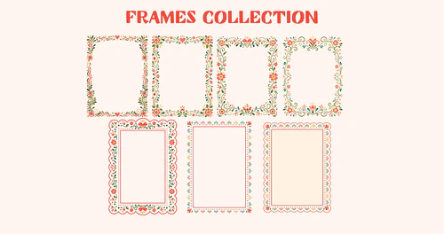 Whimsical Palms & Frames Collection