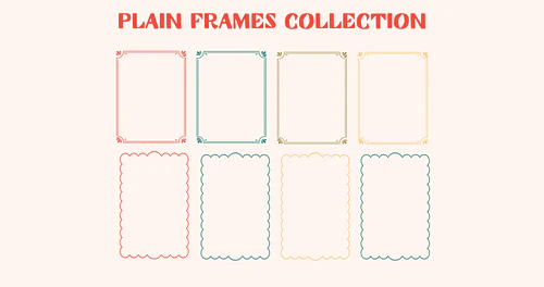 Whimsical Palms & Frames Collection