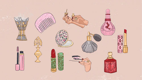 Arab Beauty - Illustration Set