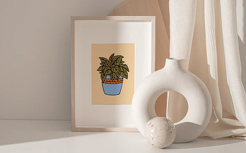 Saudi Home Rituals Illustration