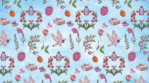 Floral Decorative Artwork