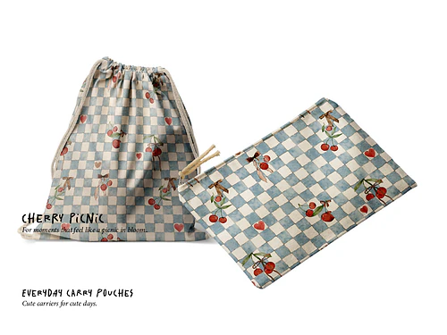 Cherry Picnic - Seamless Pattern