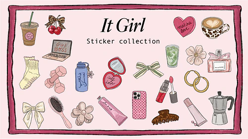 It Girl Sticker Collection