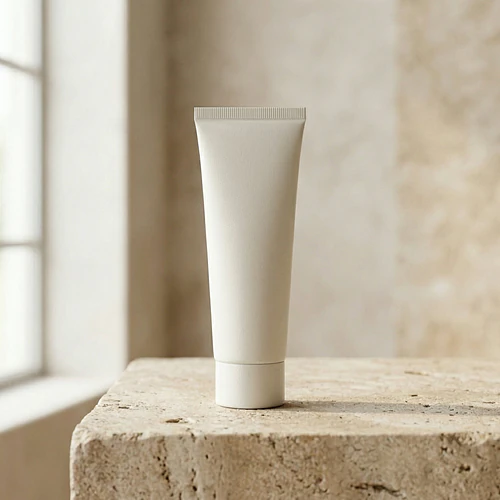 White Cosmetic Tube - Luxury Cosmetic Tube Mockup – Skincare Packaging PSD - COSMETIC TUBE MOCKUP