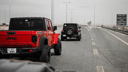 Modified Jeep Wrangler
