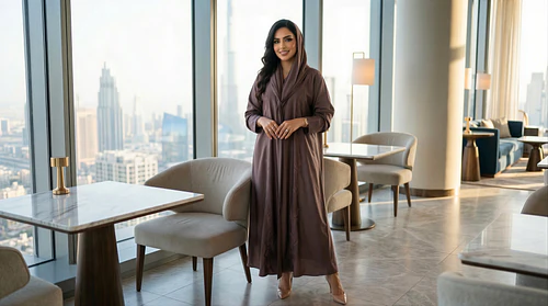 Luxury GCC Woman Lifestyle – Modern Abaya Influencer Series