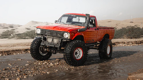 Modified Jeep Wrangler