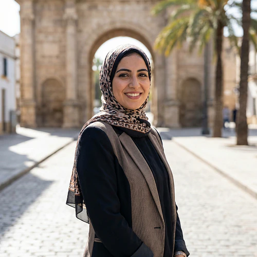 Woman in Traditional Attire