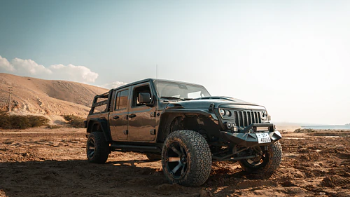 Modified Jeep Wrangler
