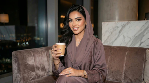 Luxury GCC Woman Lifestyle – Modern Abaya Influencer Series