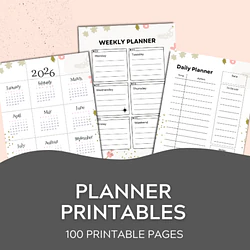 2026 Planner Printables