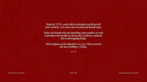 Eliana Social Media Templates