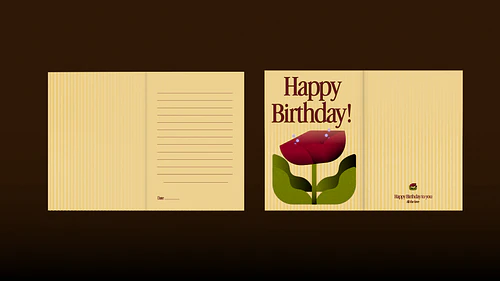 Birthday Greeting Card ( Digital )