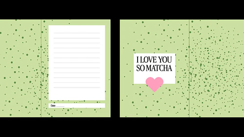 Matcha Love Greeting Card