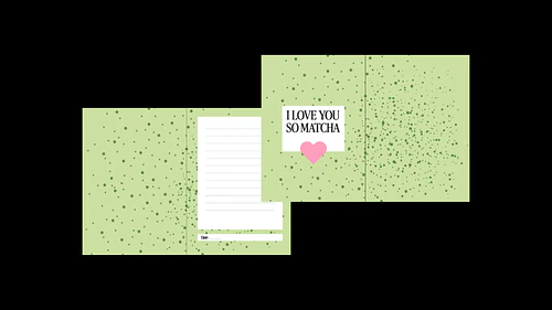 Matcha Love Greeting Card
