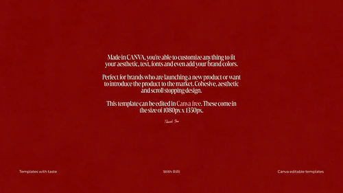 Thea Social Media Templates